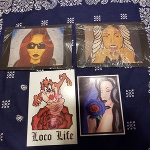 Art pack stickers and prints